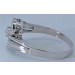 Diamantring Weißgold 585 14K Diamanten 0.21ct Antikschmuck