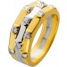 Brillantring Gold Weissgold 750 18K Brillanten 0.44ct Lupenrein