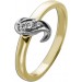 Brillantring Gold 585 14 Karat Brillanten 0.09ct 
