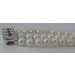 Perlenarmband Weissgold 585 14K Akoyaperlen Saphire Antikschmuck