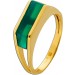 Jade Ring Gold 585 14K grüne Jade Antikschmuck