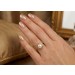 Perlenring Gold 585 14K Akoyaperle 7.8mm Antikschmuck