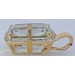 Morganit Anhänger Gold 585 14K hellblauer Morganit 10.3ct Diamanten 0.20ct