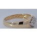 Brillantring Gold 585 14K Brillanten 0.27ct lupenrein