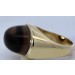 Rauchquarz Ring Gold 585 14K brauner Rauchquarz Edelstein 15.3ct