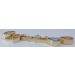 Citrin Anhänger Gold 333 8K gelbe Citrine 1.75ct blaue Blautopase 1.75ct Zirkonia