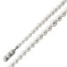Perlenkette Weißgold 750 Akoyaperlen 8-4.5mm Antikschmuck