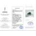 Smaragd Ring Weissgold 750 18K grüner Smaragd 1.84ct Diamanten 2.8ct Antikschmuck