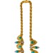 Türkis Collier Gold 22K Türkise 28ct. Brillanten 1.8ct Antikschmuck