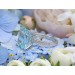 Aquamarin Ring Weißgold 750 18K Aquamarin 4.2ct Brillanten 0.08ct