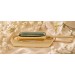 Turmalin Anhänger Gold 333 8K grüner Turmalin 4.8ct Antikschmuck