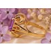 Amethyst Ring Gold 333 8K lila Amethyst 4.8ct Antikschmuck