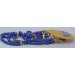 Lapislazuli Anhänger Ohrclip Gold 750 18 K Lapislazuli 4.5ct Antikschmuck Zobel