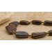 Boulder Opal Halskette australischer Opal 325ct braun gold braun
