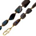 Boulder Opal Halskette australischer Opal 325ct braun gold braun