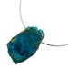 Opal Halsreif Silber 925 Atakama Opal Edelstein 160ct 