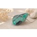 Smaragd Kette Silber 925 tükis mintgrüner Smaragd 151ct.
