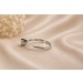Solitärring Weißgold 585 14K Brillant 0.20ct Verlobungsring