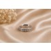 Memoire Alliance Ring Weißgold 585 14K Brillanten 1.6ct lupenrein