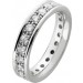 Memoire Alliance Ring Weißgold 585 14K Brillanten 1.6ct lupenrein