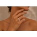 Tansanit Ring Gold 750 18K blauer Tansanit 1.33ct Brillanten 0.36ct