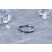 Memoire Ring Weißgold 585 14K Brillanten 0.18ct