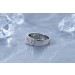 Brillantring Weißgold 585 14K Brillanten 0.64ct lupenrein