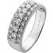 Brillantring Weißgold 585 14K Brillanten 0.64ct lupenrein