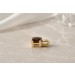 Rauchquarz Anhänger Gold 333 8K cognac brauner Rauchquarz 2.5ct