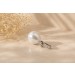 Perlen Anhänger Weißgold 750 18K Südseeperle Diamanten 0.30ct
