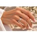 Solitärring Weißgold 585 14K Lab Grown Diamant 1.5ct