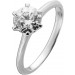 Solitärring Weißgold 585 14K Lab Grown Diamant 1.5ct