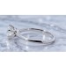 Solitärring Weißgold 585 14K Lab Grown Diamant 1.5ct