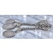 Jäger Trachten Schmuck Silber 900 Friedrich Grosherzog Antikschmuck