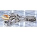 Jäger Trachten Schmuck Silber 835 1 Mark Münze Antikschmuck 1910 