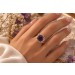 Amethyst Ring Gold 585 14K lila Amethyst 7.5ct Antikschmuck