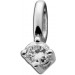 Diamant Anhänger Weißgold 585 14K Brillant 0.10ct