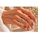 Citrin Ring Gold 585 14K gelber Citrin 3ct