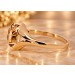 Citrin Ring Gold 585 14K gelber Citrin 3ct