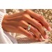 Zirkonia Ring Gold 375 9K weißer Zirkonia 1.4ct