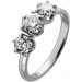 Diamantring Weißgold 585 14K Brillanten 1.1ct Antikschmuck
