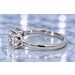 Diamantring Weißgold 585 14K Brillanten 1.1ct Antikschmuck