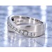 Diamantring Platin 950 Brillanten 0.33ct