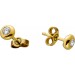 Solitärohrringe Gold 585 14K Diamanten 0.30ct lupenrein