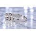 Diamantring Weißgold 585 14K Diamanten 0.88ct Antikschmuck