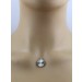 Medaillon Sterling Silber 925 poliert gemustert