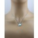 Larimar Anhänger Silber 925 hellblauer Edelstein 7.20ct