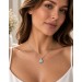 Larimar Anhänger Silber 925 himmelblauer Edelstein 7.4ct