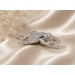 Frosch Anhänger Silber 925 weißer Zirkonia Stein