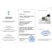Diamant Navette Ring Weißgold 750 18K Diamanten 1.75ct  fancy Yellow  